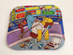 Mouse Pad - Homer Sleeping at work desk