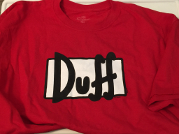 TShirt - Duff Red XL