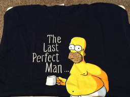 TShirt - Homer in Underwear Navy L