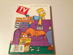 TV Guide Jan 3-Jan 9 1998 Special Simpsons 4 of 4