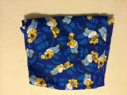 Pajama Pants - Blue Homer XL