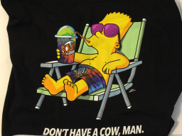 TShirt - Black Bart Chilling XL