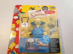 Playmates Talking Action Figure - Busted Krusty the Clown