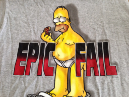 TShirt - Epic Fail Gray L