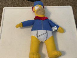 15" Mr Plow Homer Stuffed