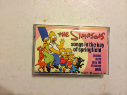 Cassette - The Simpsons songs in the key of springfield