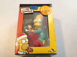 Ornament - Bart opening stocking