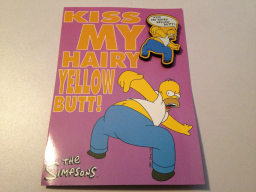 Thank You Card - Homer Kiss My Butt w/ Magnet