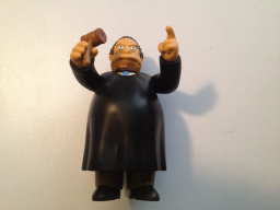 Playmates Figure (loose) - Judge Roy Snyder
