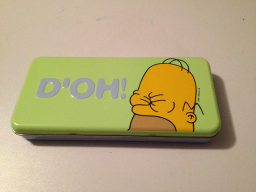 Pencil Case Homer D'oh! tin