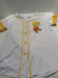 Lisa Jersey White, Smarty-Pants 89 on back